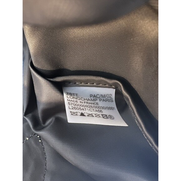 Longchamp Le Pliage Panther Print Nylon Shoulder Bag Color Peacock New no tag - Picture 4 of 6